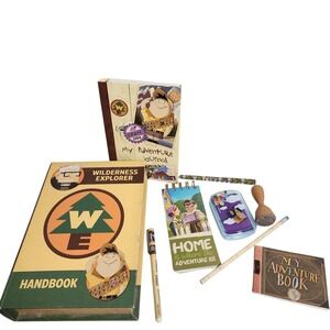 Disney Pixar UP Wilderness Explorer Handbook My Adventure Journal Pen Collection